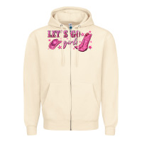 Sandshell lets go girls Zipper Hoodie - NancyCooperArtShop