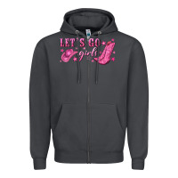 Smoke lets go girls Zipper Hoodie - NancyCooperArtShop