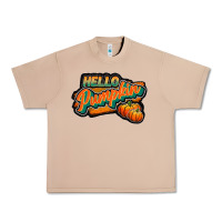 Burro hello pumpkin black Urban Heavy Tee - JahusDesignShop