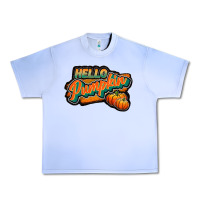 Grape Ice hello pumpkin black Urban Heavy Tee - JahusDesignShop