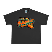 Pigment Black hello pumpkin black Urban Heavy Tee - JahusDesignShop