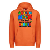 Carrot autism mom some people look up to their heroes i'm Premium Hoodie - JahusDesignShop