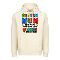 Sandshell autism mom some people look up to their heroes i'm Premium Hoodie - JahusDesignShop