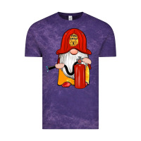 Cloud Purple firefighter gnomes Vintage Tee - Artiststas