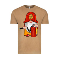 Vintage Camel firefighter gnomes Vintage Tee - Artiststas