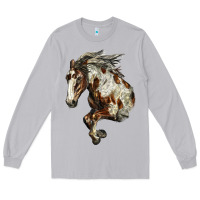 Moon Dust Mustang Horse Long Sleeve Tee - LillyAllenDesigns