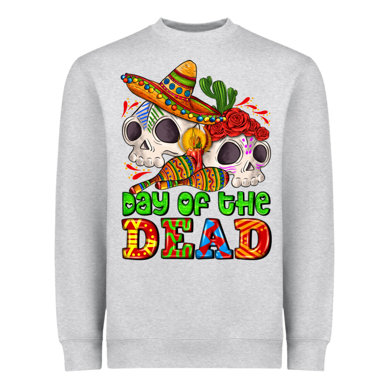 Mexican Day Of The Dead Heavyweight Sweatshirt by AdoDesignShop | Teevron