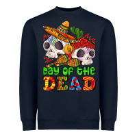 Navy mexican day of the dead Heavyweight Sweatshirt - AdoDesignShop