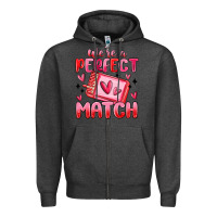 Charcoal Heather were perfect match Zipper Hoodie - MaliasSmallBusiness