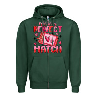 Sports Green were perfect match Zipper Hoodie - MaliasSmallBusiness