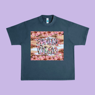 Spring Vibes Urban Heavy Tee Designed By Artiststas
