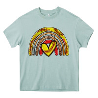 Arona softball rainbow Heavy Core Tee - Zillion Design Studio