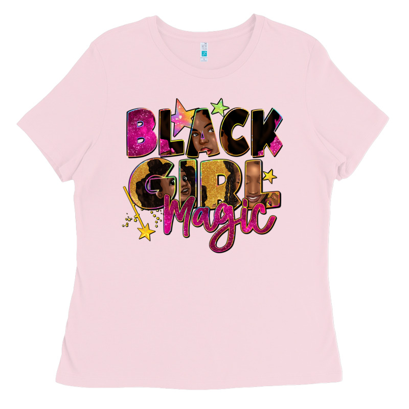 Black Girl Magic Ladies Tee by Zillion Design Studio | Teevron