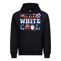 Red White Cool With Gnomies 4th Of July Urban Hoodie | Teevron