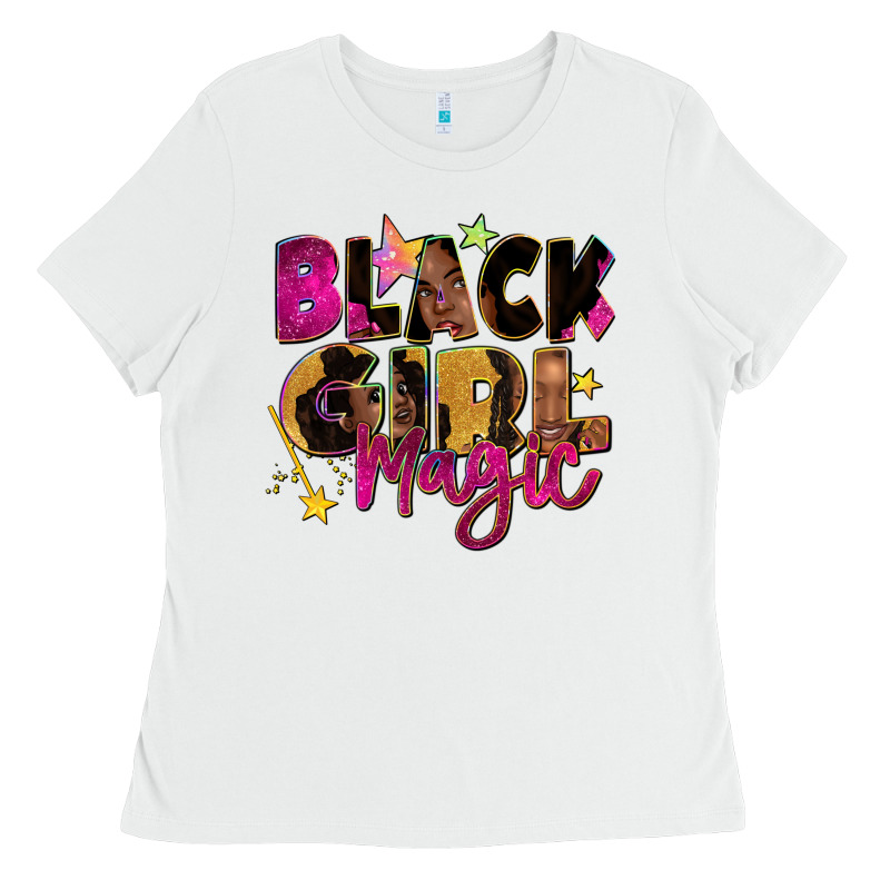 Black Girl Magic Ladies Tee by Zillion Design Studio | Teevron