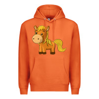 Carrot cute horse Premium Hoodie - texasbilliewilder