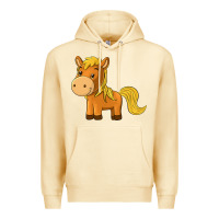 Pina Colada cute horse Premium Hoodie - texasbilliewilder
