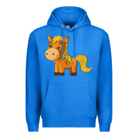 True Royal cute horse Premium Hoodie - texasbilliewilder