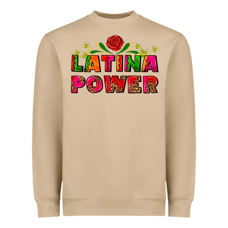 Latina Power Heavyweight Sweatshirt by AdoDesignShop | Teevron