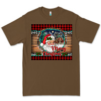 Cacao merry christmas santa and farm Premium Tee - RanaPortraitStore