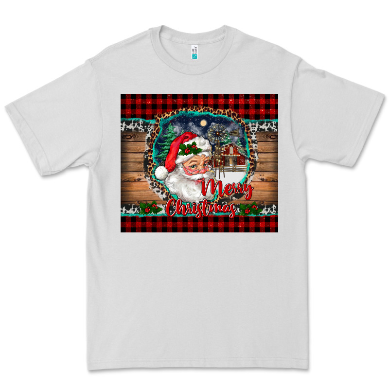 Merry Christmas Santa And Farm Premium Tee by RanaPortraitStore | Teevron
