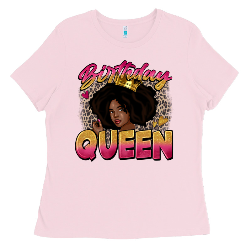 Birthday Queen Ladies Tee by Zillion Design Studio | Teevron