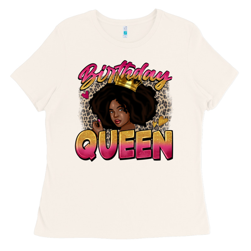 Birthday Queen Ladies Tee by Zillion Design Studio | Teevron