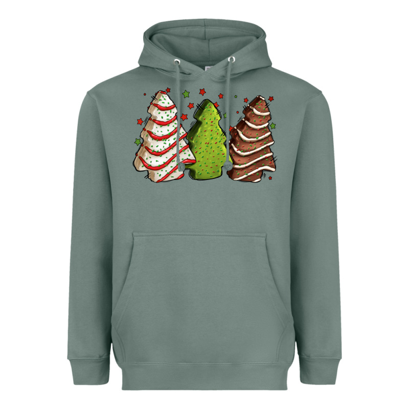 Christmas Cakes Heavyweight Hoodie by Jasminsmagicworld | Teevron