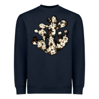 Navy cowhide cactus Heavyweight Sweatshirt - JahusDesignShop