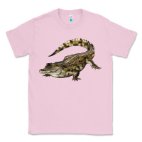 Bubblegum Pink crocodile Classic Tee - LillyAllenDesigns