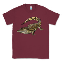 Burgundy crocodile Classic Tee - LillyAllenDesigns