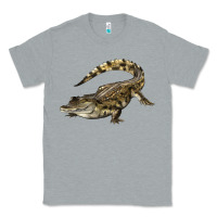 Heather Grey crocodile Classic Tee - LillyAllenDesigns