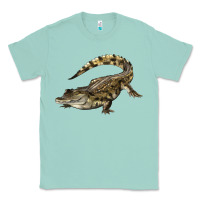 Seafoam crocodile Classic Tee - LillyAllenDesigns