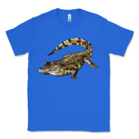 True Royal crocodile Classic Tee - LillyAllenDesigns