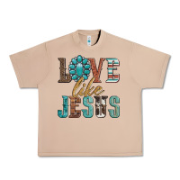 Burro love like jesus Urban Heavy Tee - Artiststas