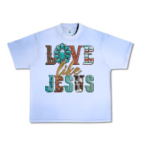 Grape Ice love like jesus Urban Heavy Tee - Artiststas