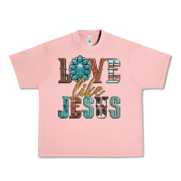 Salmon love like jesus Urban Heavy Tee - Artiststas