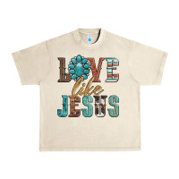 Sandshell love like jesus Urban Heavy Tee - Artiststas