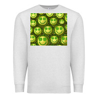 Oatmeal Heather st. patrick's day lucky face Premium Sweatshirt - RanaPortraitStore