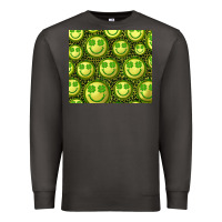 Smoke st. patrick's day lucky face Premium Sweatshirt - RanaPortraitStore