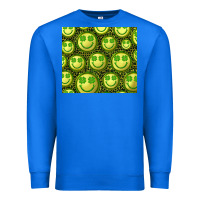 True Royal st. patrick's day lucky face Premium Sweatshirt - RanaPortraitStore