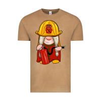Vintage Camel firefighter gnomes Vintage Tee - Artiststas