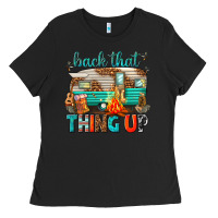 Black back that thing up Ladies Tee - texasbilliewilder