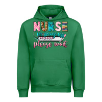 Emerald Nurse in progres Urban Hoodie - CowGirlArtShop
