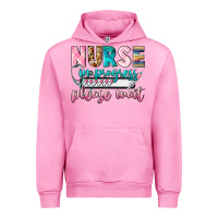 Fuchsia Pink Nurse in progres Urban Hoodie - CowGirlArtShop