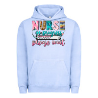 Pigment Grape Ice Nurse in progres Urban Hoodie - CowGirlArtShop