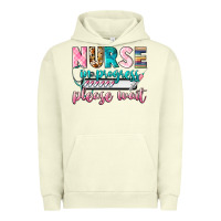 Pigment Pistachio Nurse in progres Urban Hoodie - CowGirlArtShop
