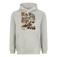 Moon Dust no talkie before coffee Heavyweight Hoodie - BarkalooDesign