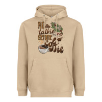Mushroom no talkie before coffee Heavyweight Hoodie - BarkalooDesign