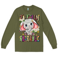 Army Green totally adorable Long Sleeve Tee - JahusDesignShop